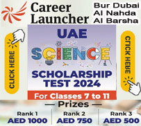 Career Launcher UAE SCIENCE SCHOLARSHIP TEST 2024